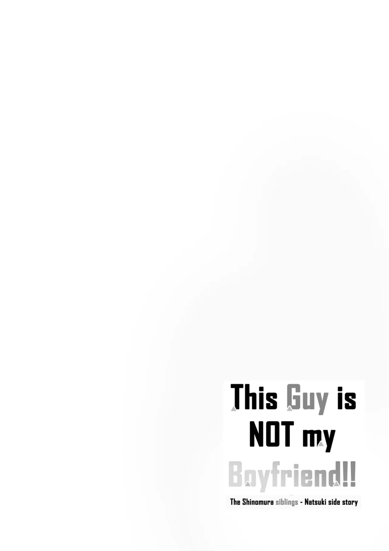 He is NOT my Boyfriend!! ~Shinomura Siblings’ Circumstances~ - Chapter 4 manhwa