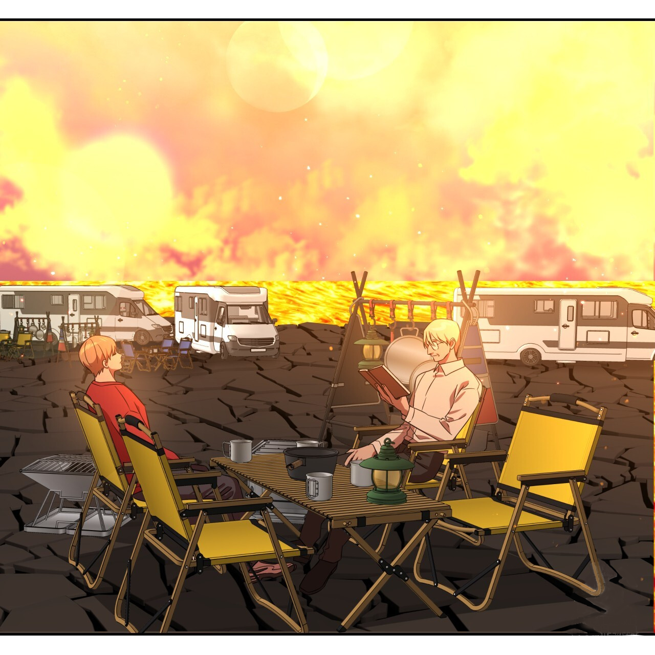 Death Delayed for a Short Time Because of the Will (BL) - Chapter 43 manhwa