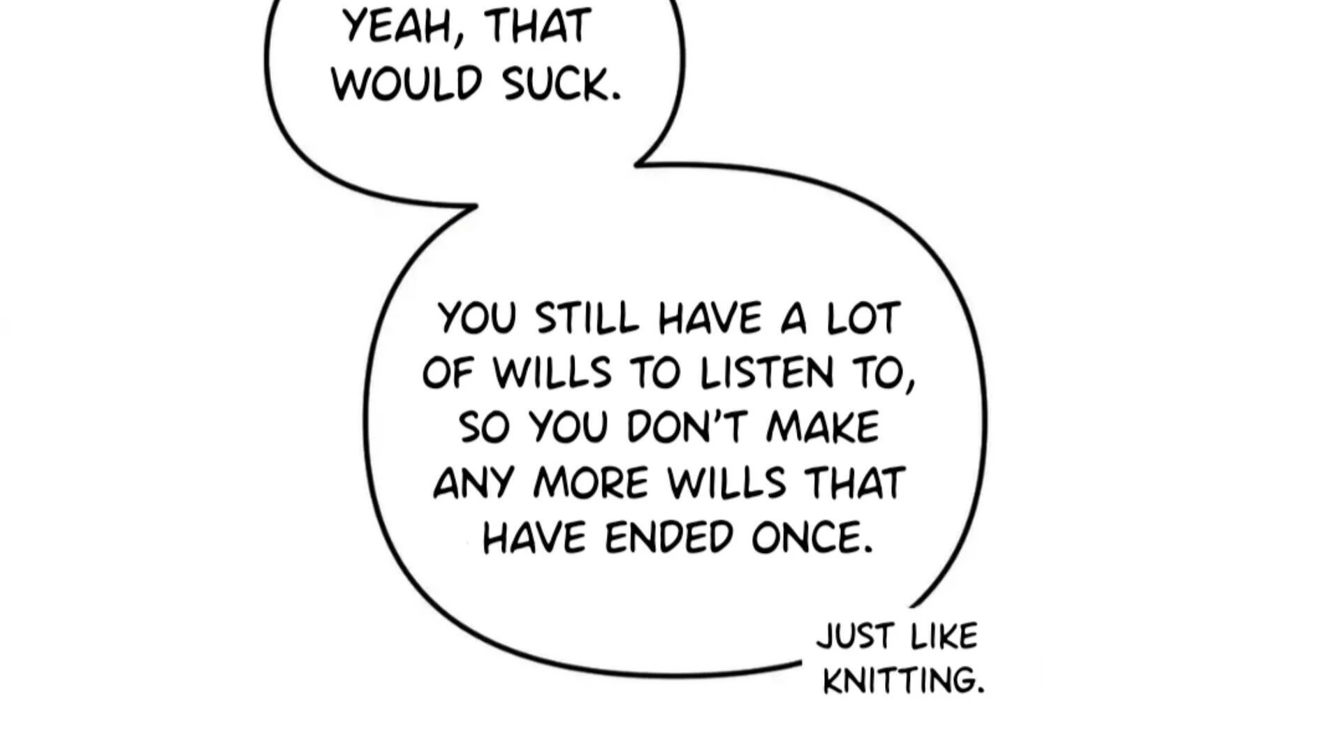 Death Delayed for a Short Time Because of the Will (BL) - Chapter 75 manhwa