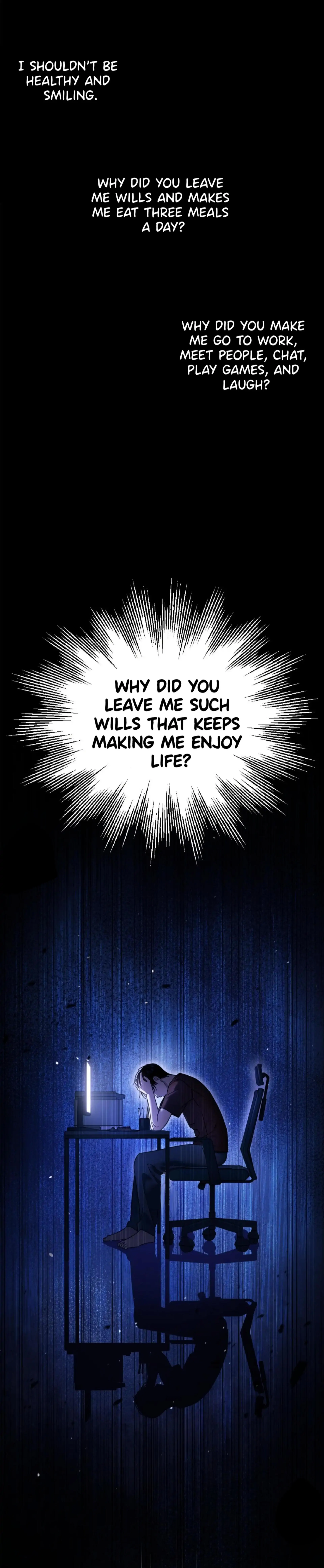 Death Delayed for a Short Time Because of the Will (BL) - Chapter 78 manhwa