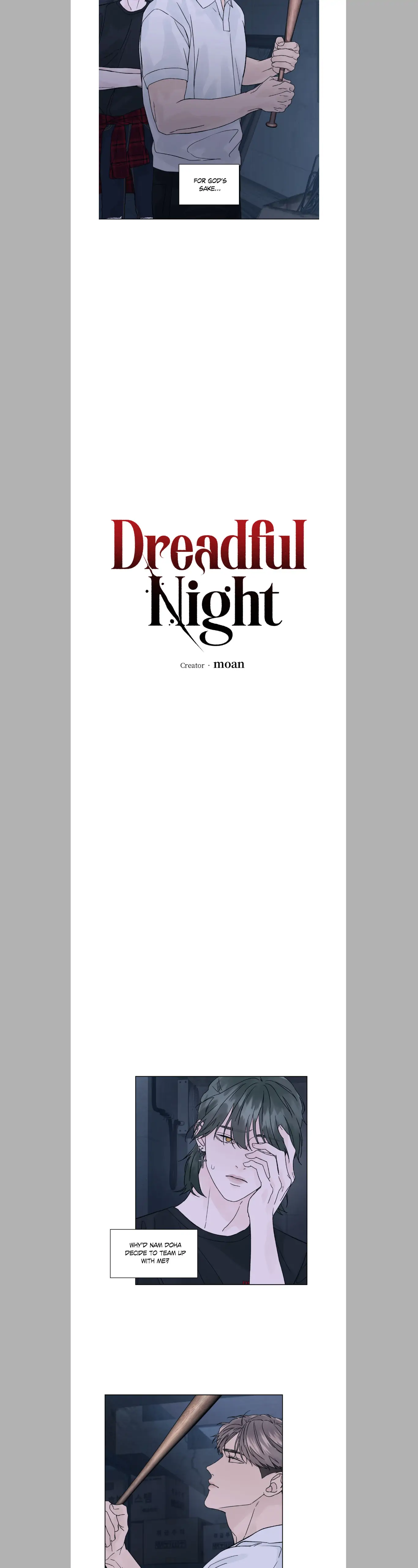 Dreadful Night [Official] - Chapter 3 manhwa