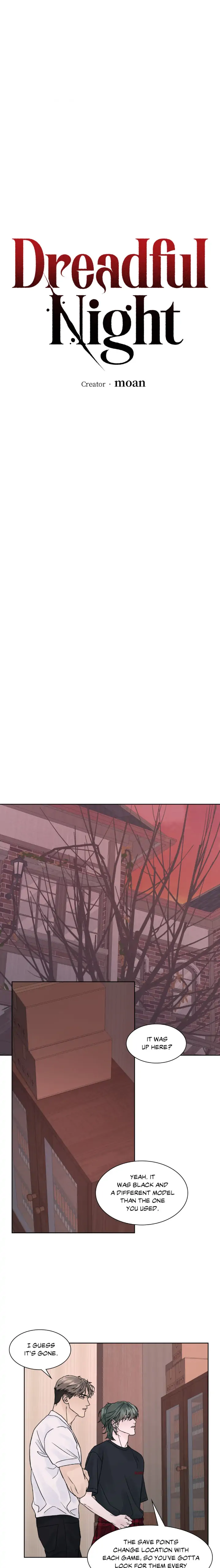 Dreadful Night [Official] - Chapter 8 manhwa