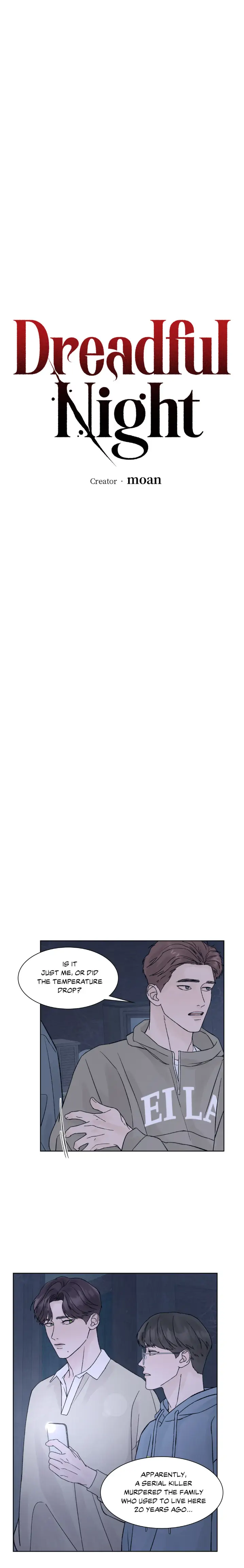 Dreadful Night [Official] - Chapter 9 manhwa