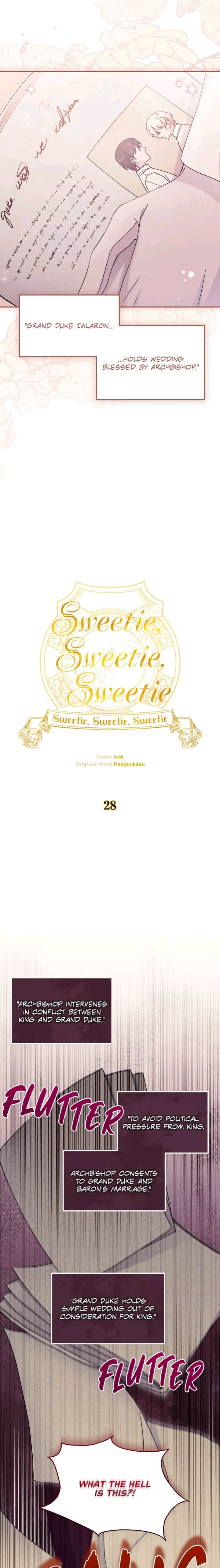 Sweetie, Sweetie, Sweetie - Chapter 28 manhwa