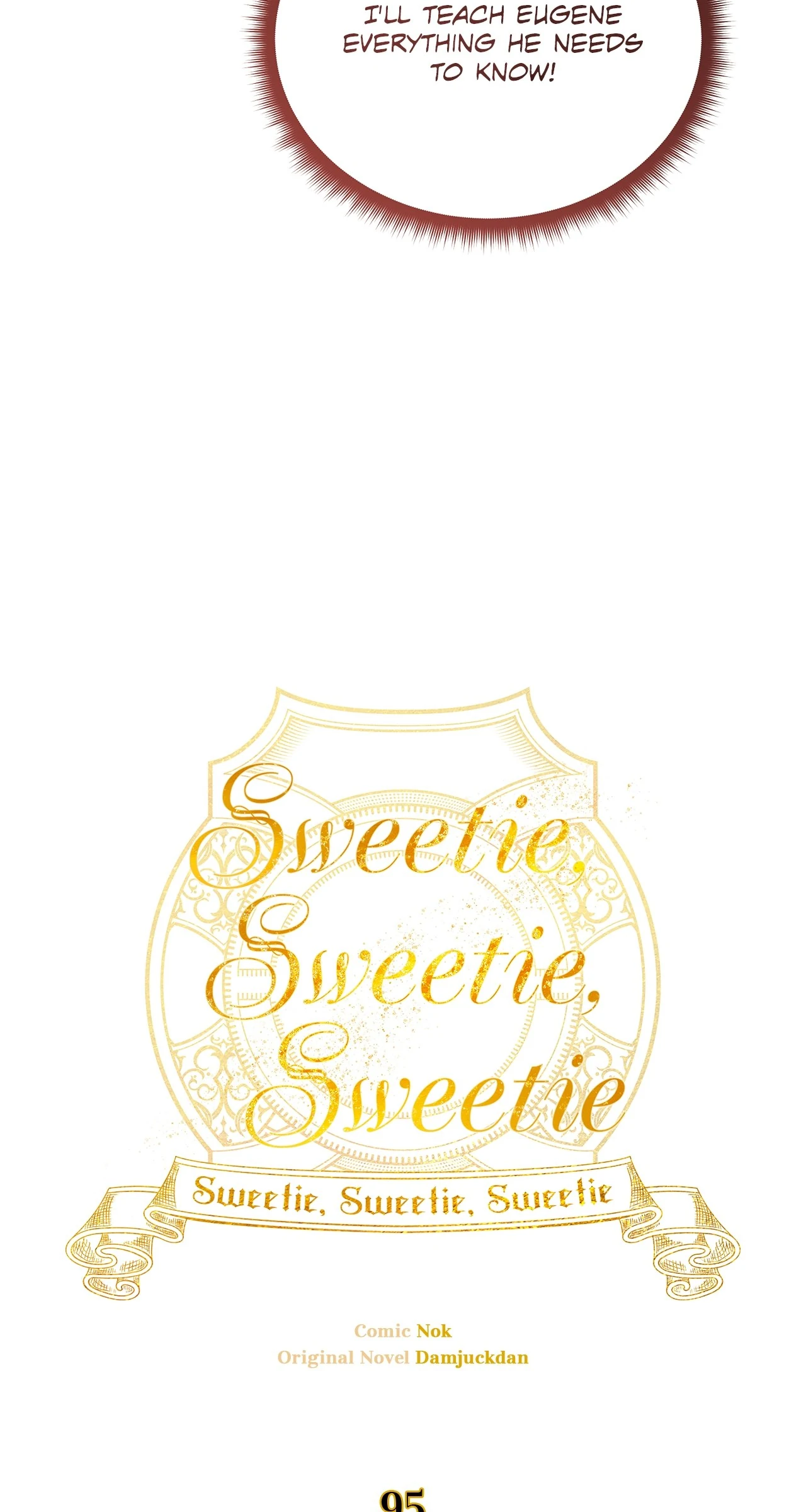 Sweetie, Sweetie, Sweetie - Chapter 95 manhwa