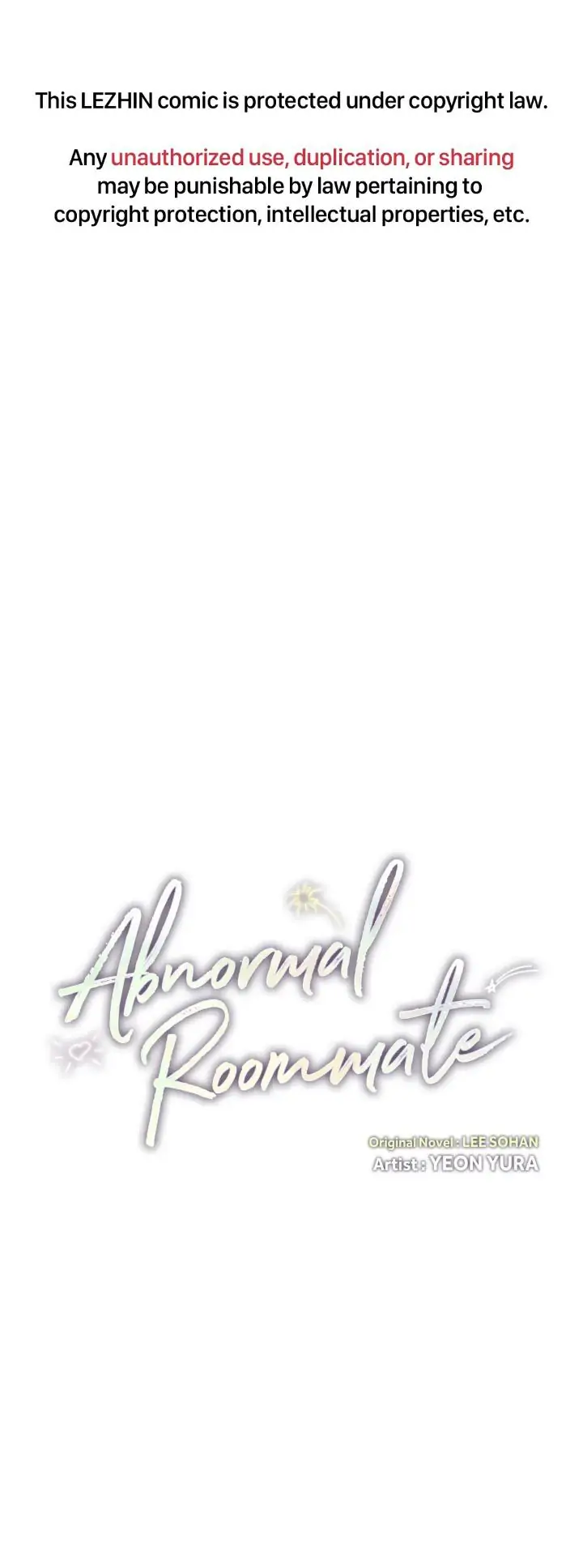 Abnormal Roommate - Chapter 10 manhwa