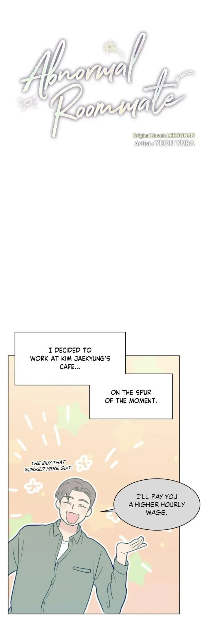 Abnormal Roommate - Chapter 13 manhwa