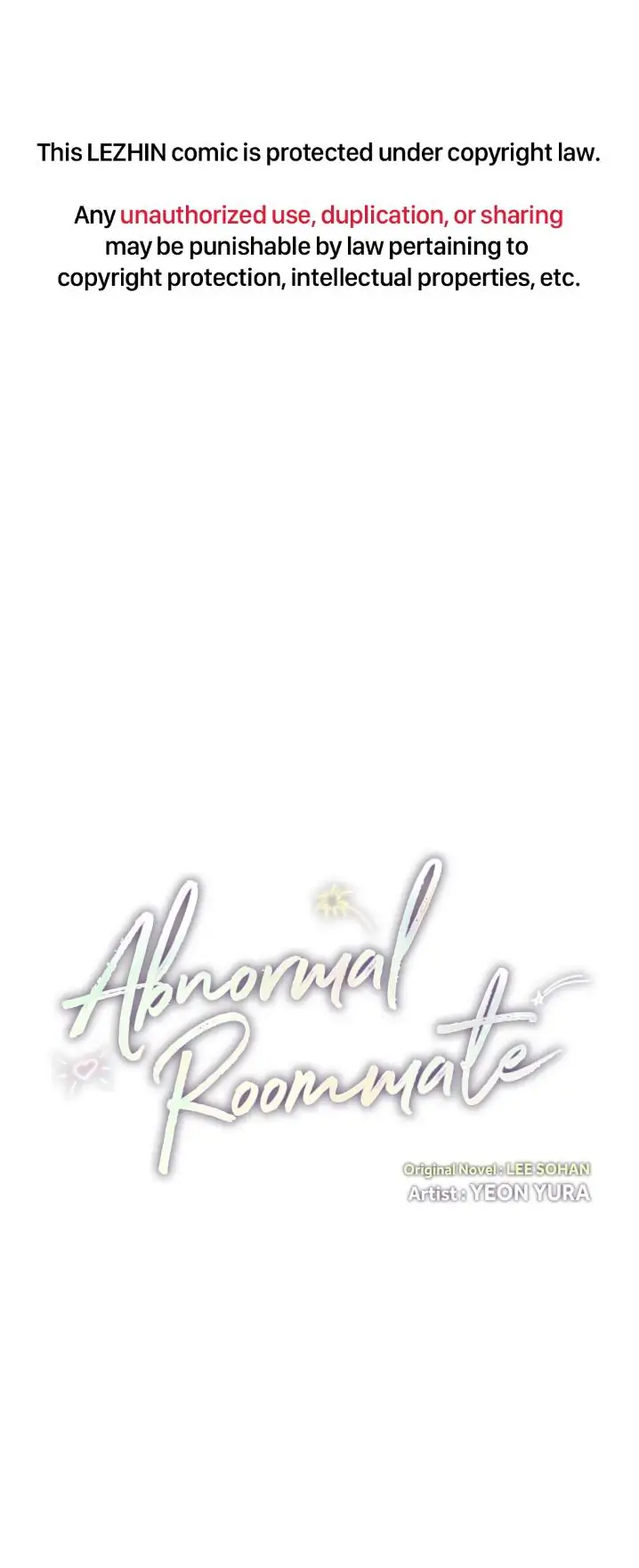 Abnormal Roommate - Chapter 14 manhwa