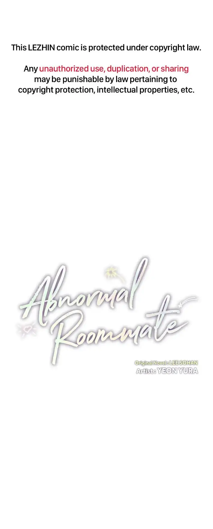 Abnormal Roommate - Chapter 15 manhwa