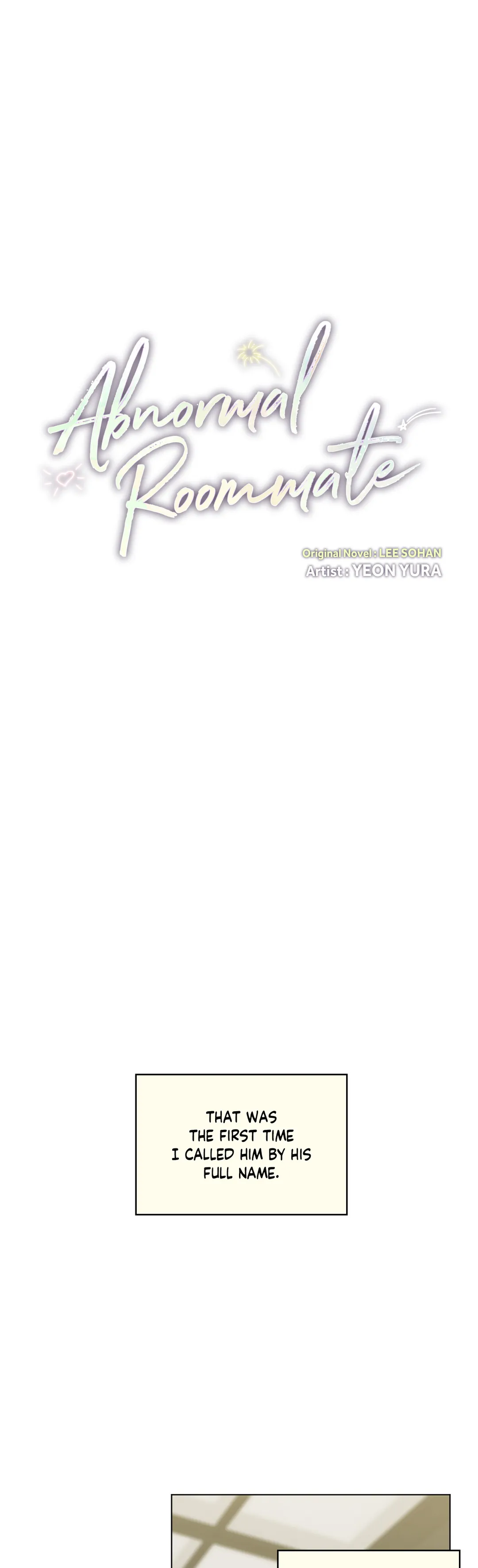 Abnormal Roommate - Chapter 24 manhwa