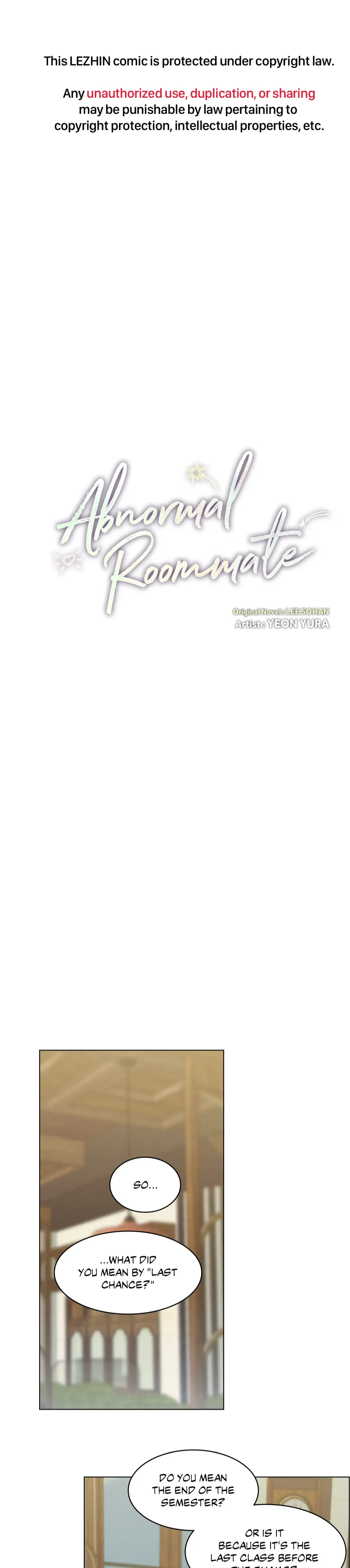 Abnormal Roommate - Chapter 38 manhwa