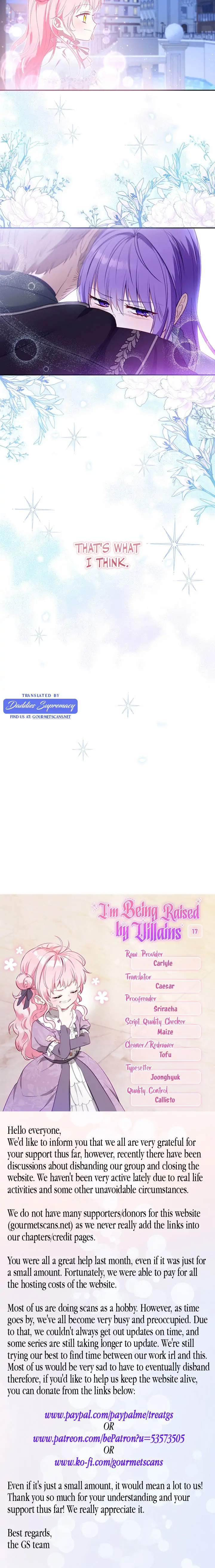 I’m Being Raised by Villains [Daddies Supremacy] - Chapter 17 manhwa