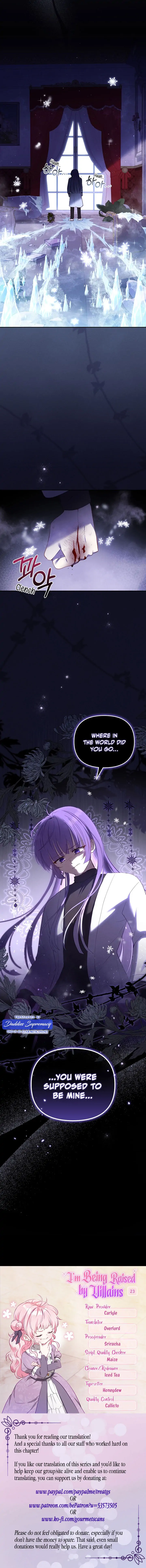 I’m Being Raised by Villains [Daddies Supremacy] - Chapter 23 manhwa