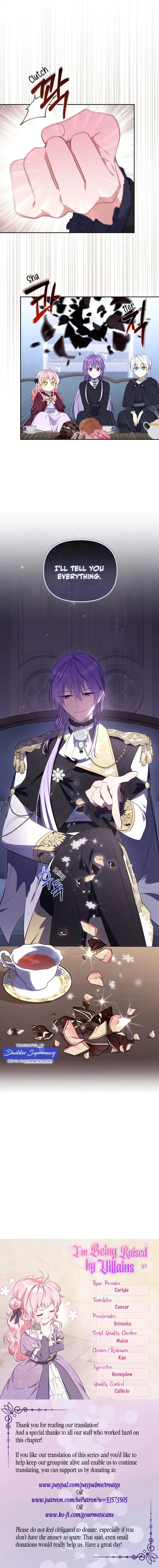I’m Being Raised by Villains [Daddies Supremacy] - Chapter 27 manhwa