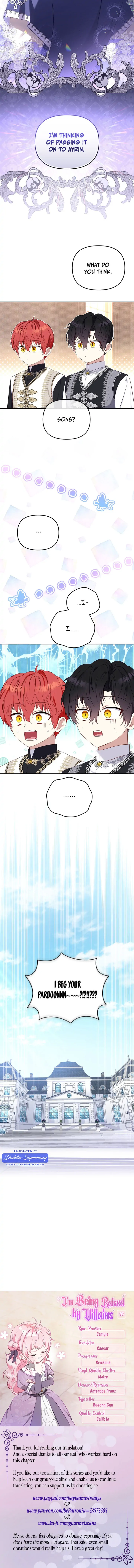 I’m Being Raised by Villains [Daddies Supremacy] - Chapter 37 manhwa
