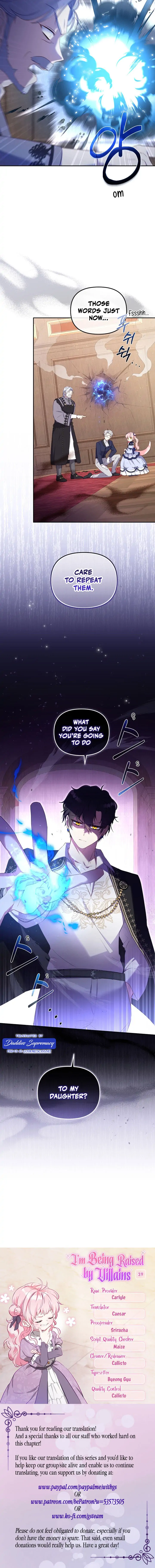 I’m Being Raised by Villains [Daddies Supremacy] - Chapter 39 manhwa