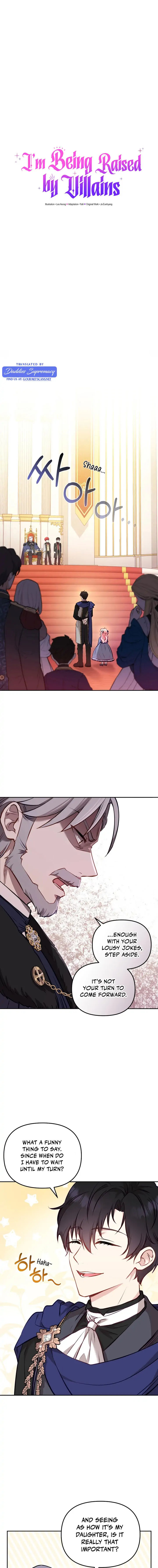 I’m Being Raised by Villains [Daddies Supremacy] - Chapter 5 manhwa