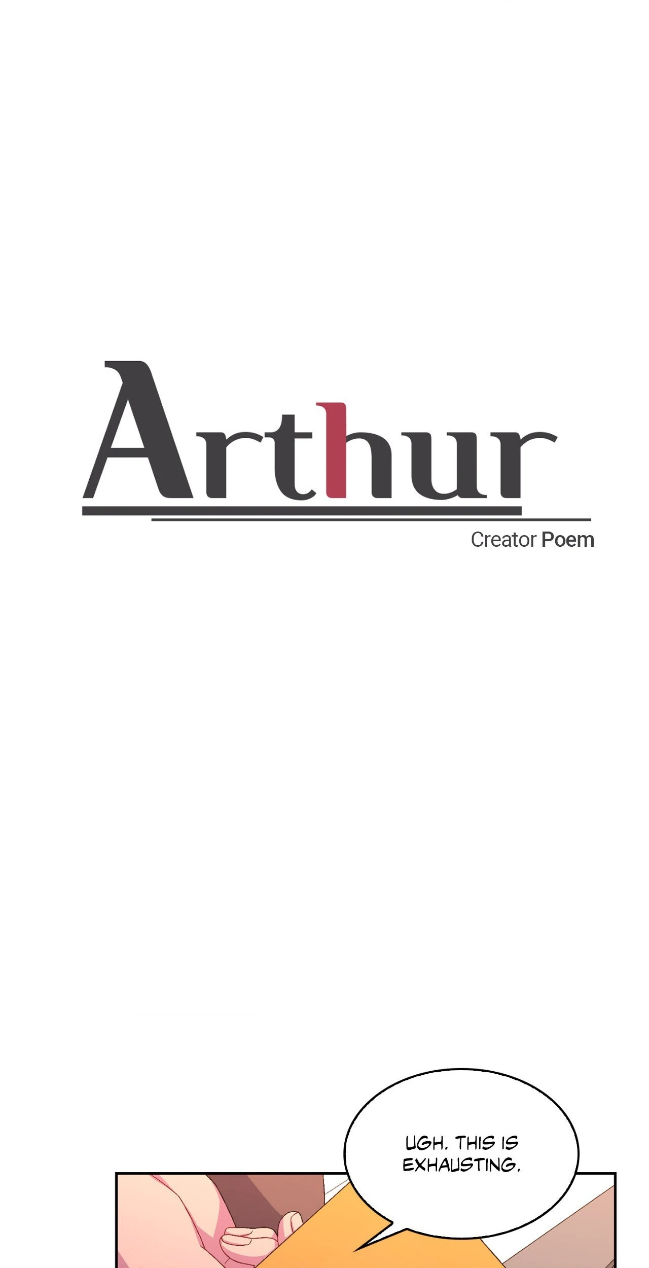 Arthur «Official» - Chapter 76 manhwa