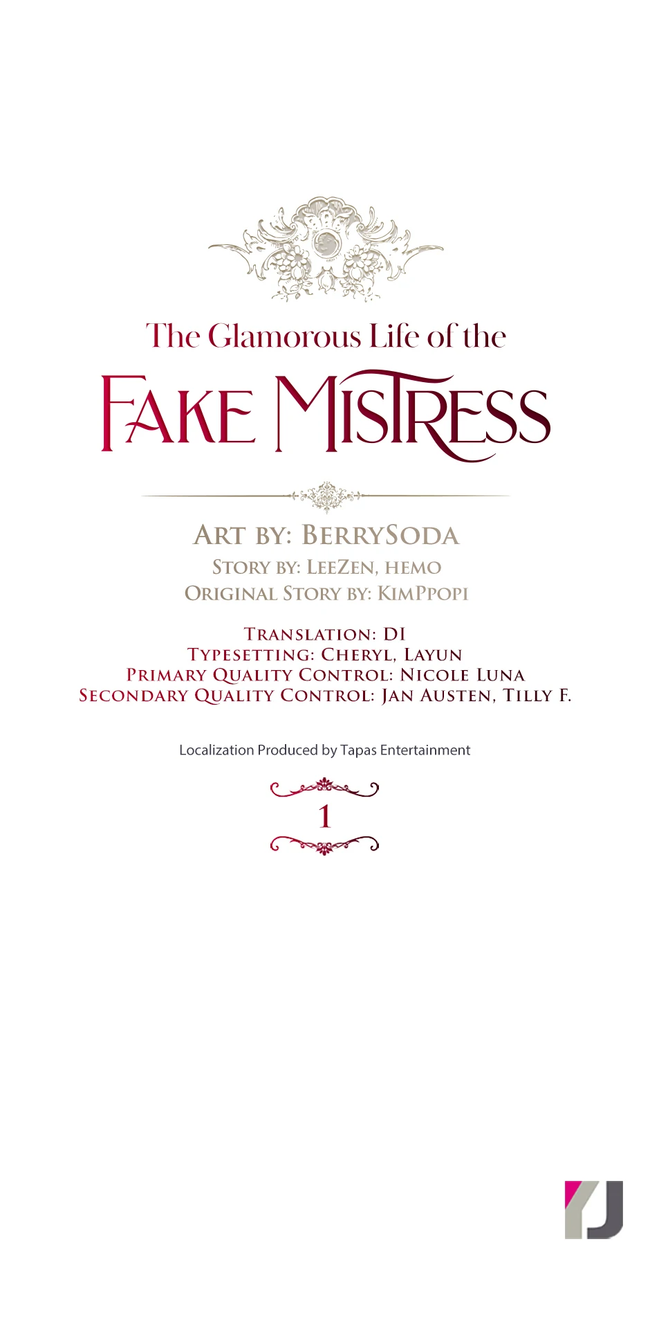The Glamorous Life of the Fake Mistress - Chapter 1 [R19] manhwa
