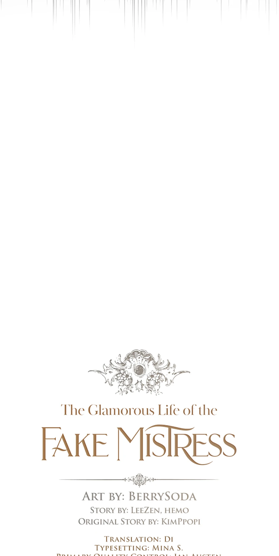 The Glamorous Life of the Fake Mistress - Chapter 104 manhwa