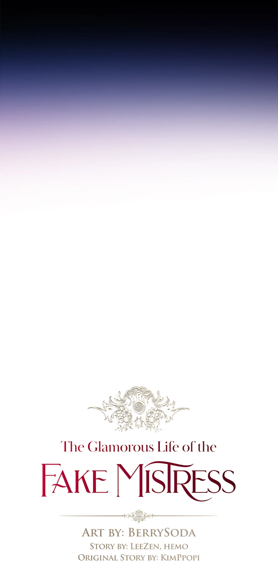 The Glamorous Life of the Fake Mistress - Chapter 110 manhwa