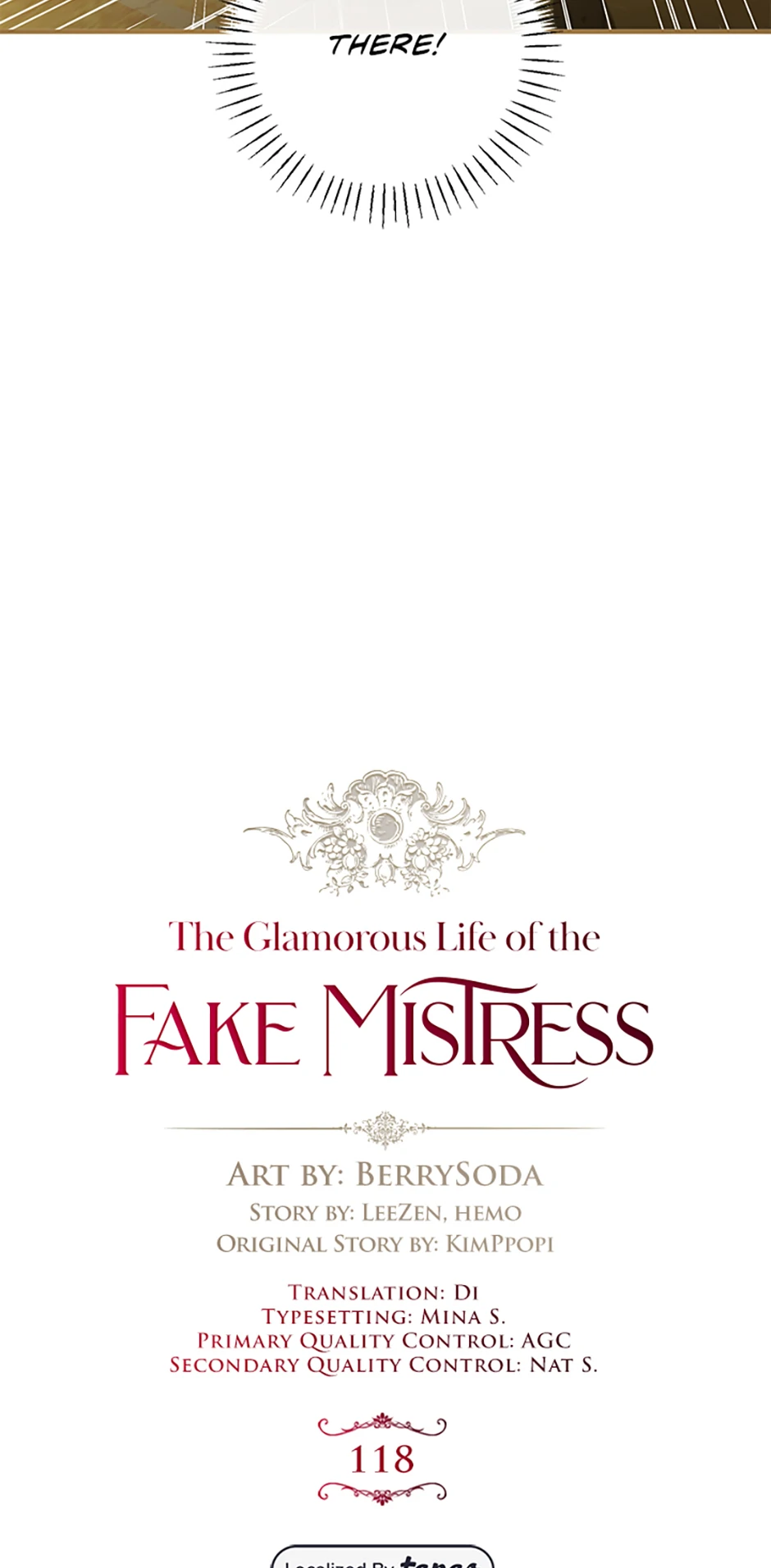 The Glamorous Life of the Fake Mistress - Chapter 118 manhwa