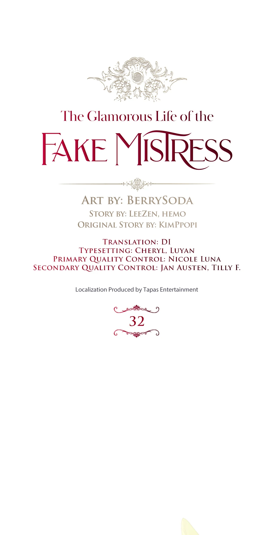 The Glamorous Life of the Fake Mistress - Chapter 32 [R19] manhwa