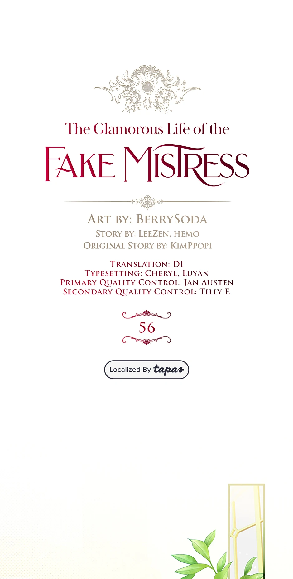 The Glamorous Life of the Fake Mistress - Chapter 56 [R19] manhwa