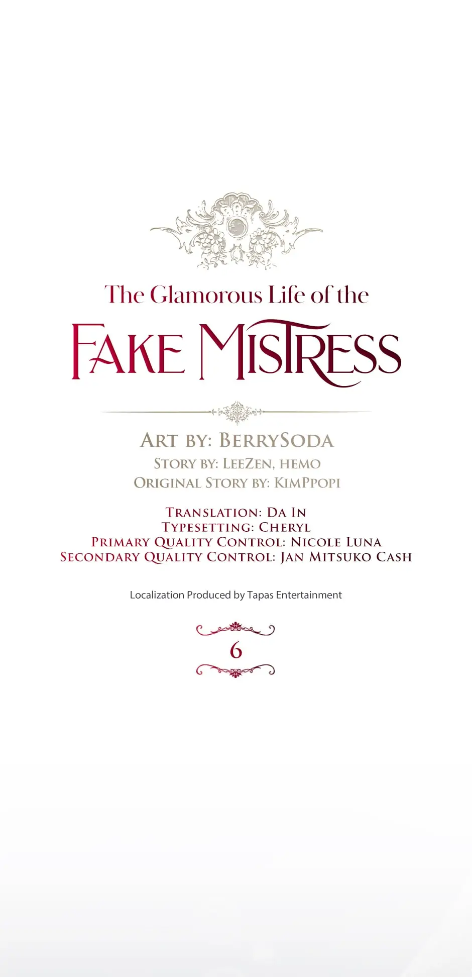 The Glamorous Life of the Fake Mistress - Chapter 6 [R15] manhwa