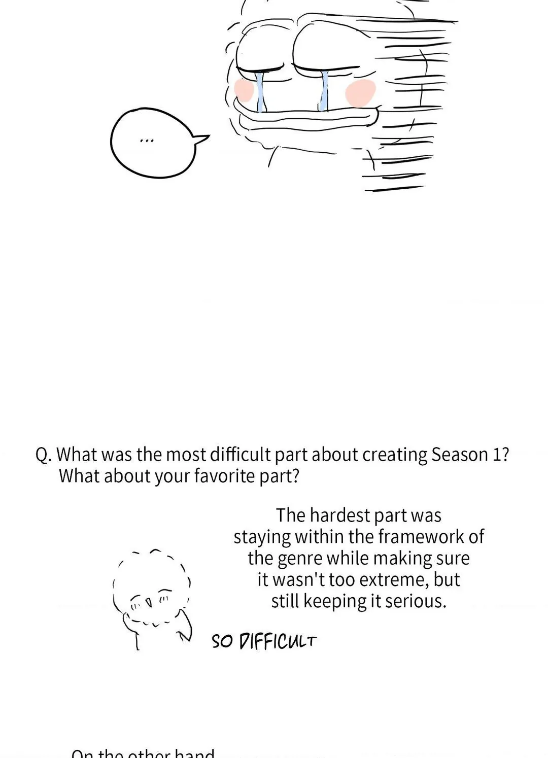 Cry Me a River «Official» - Creator's Notice manhwa
