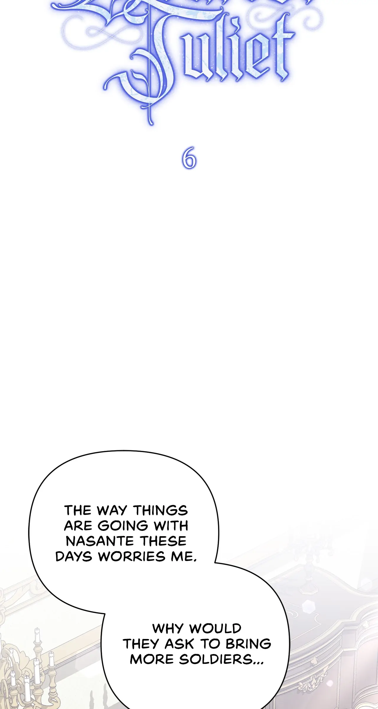 All for My Dearest Juliet (Official) - Chapter 6 manhwa