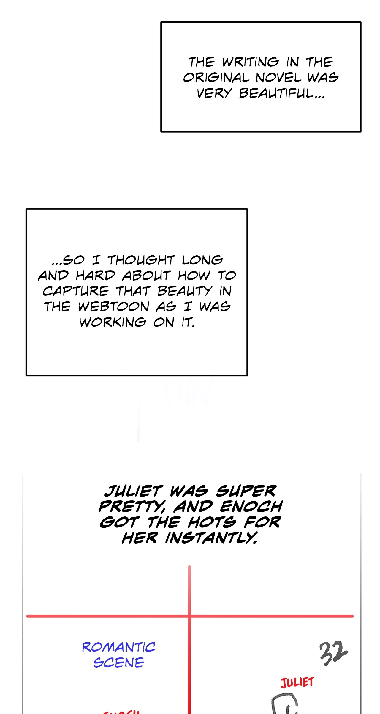 All for My Dearest Juliet (Official) - Creator's Note manhwa