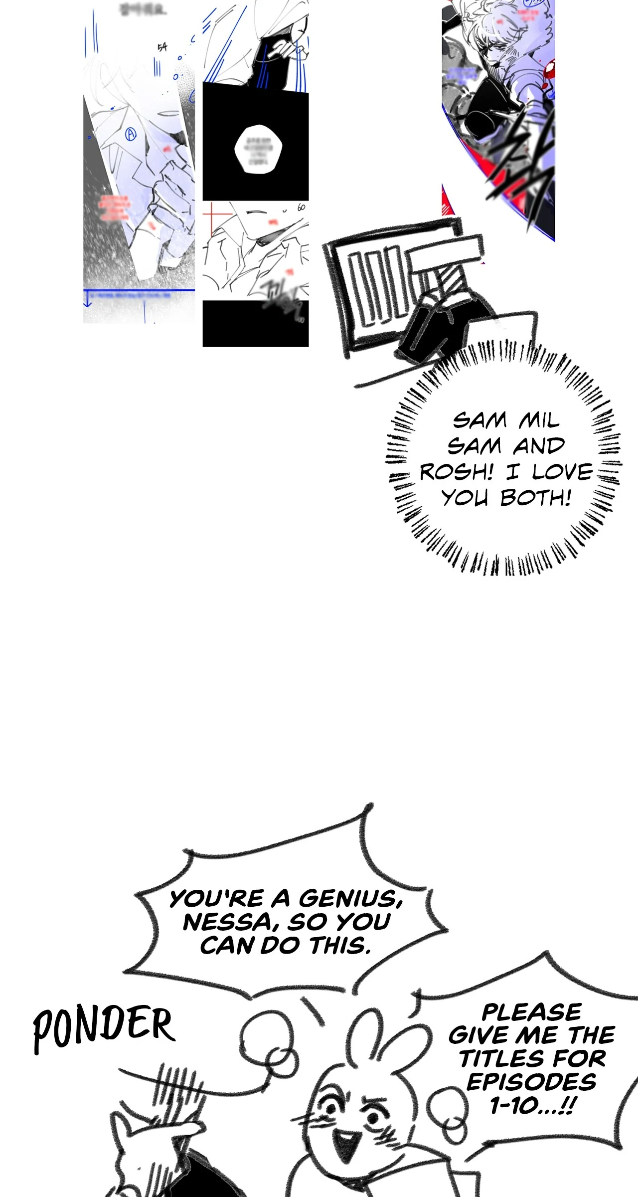 All for My Dearest Juliet (Official) - Creator's Note manhwa