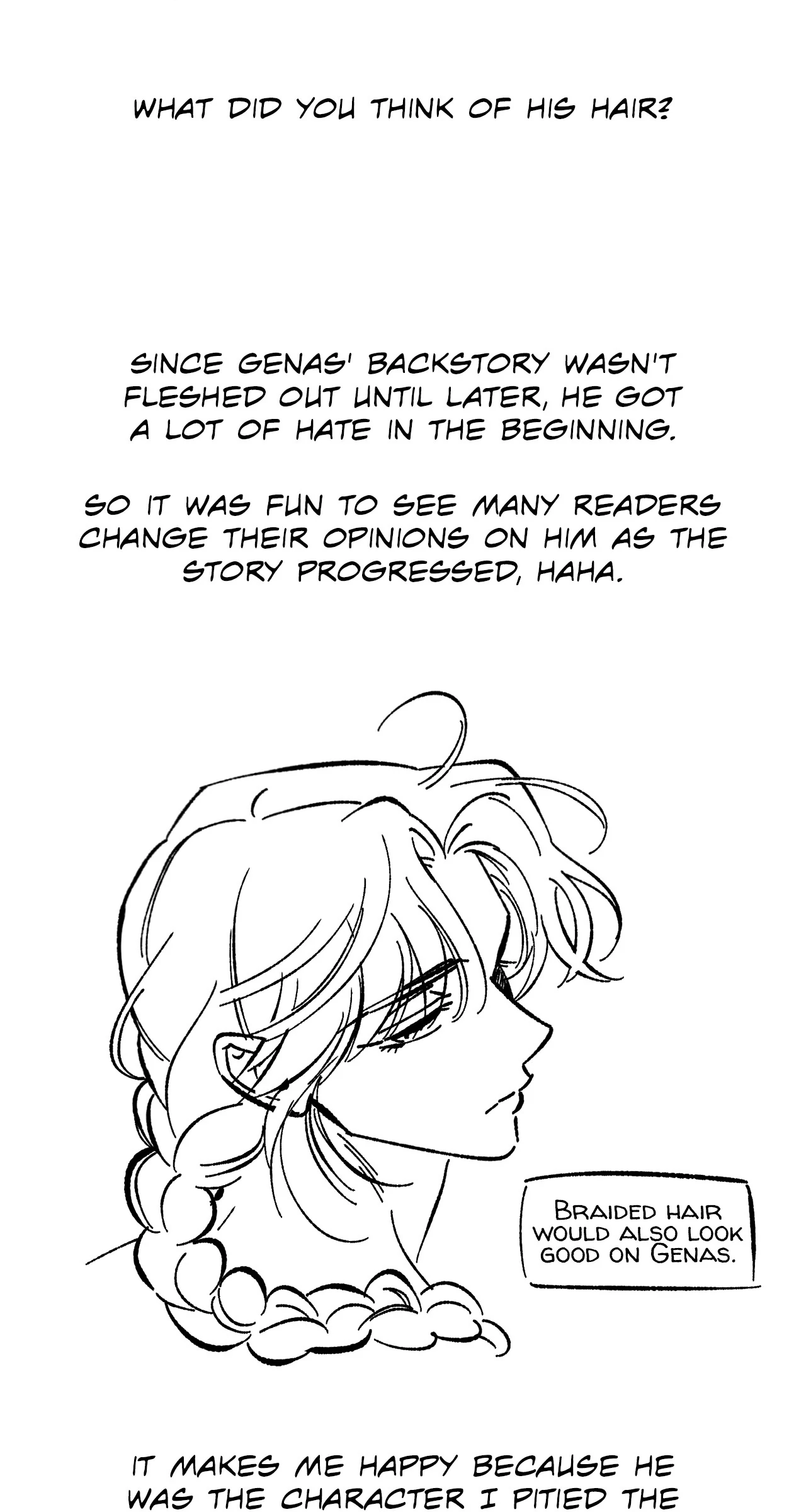 All for My Dearest Juliet (Official) - Creator's Note manhwa