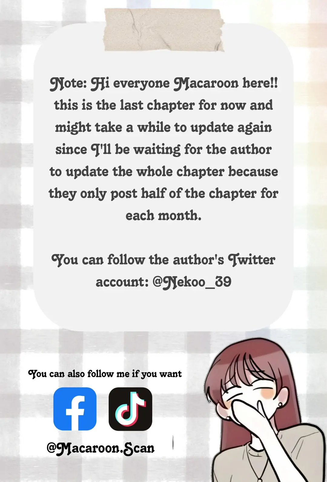 Dameo To Yaba Otoko - Halloween Special & Note from Macaroon manhwa