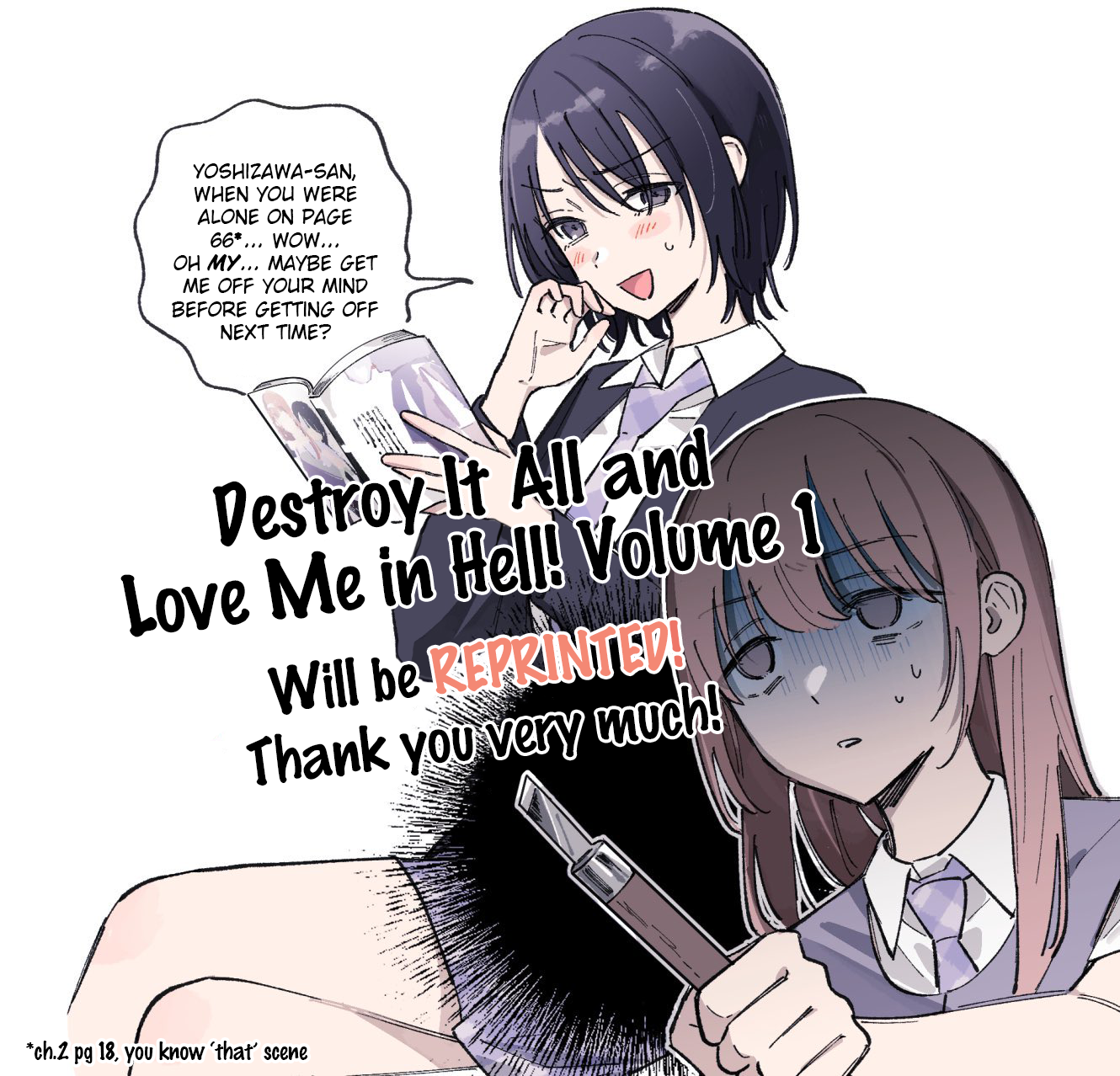 Destroy It All And Love Me In Hell! - Volume 2 Chapter 7.5 manhwa