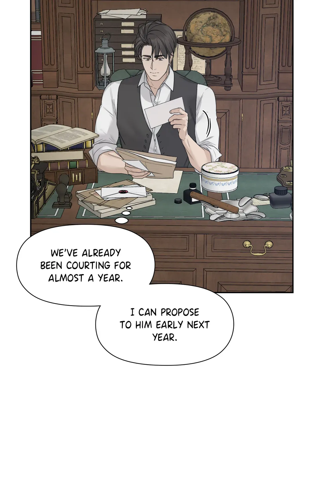 Into the Rose Garden «Official» - Chapter 33 manhwa