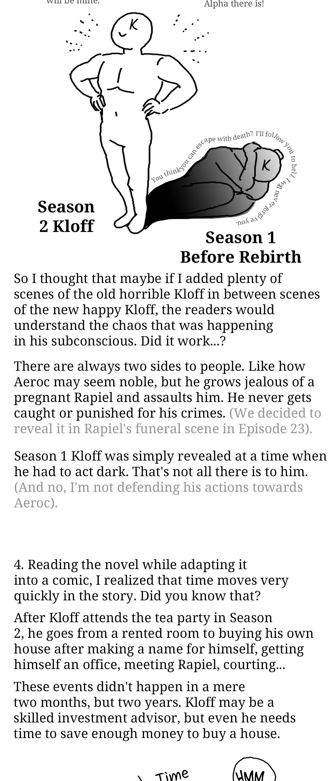 Into the Rose Garden «Official» - Season 2 Creator's Note manhwa