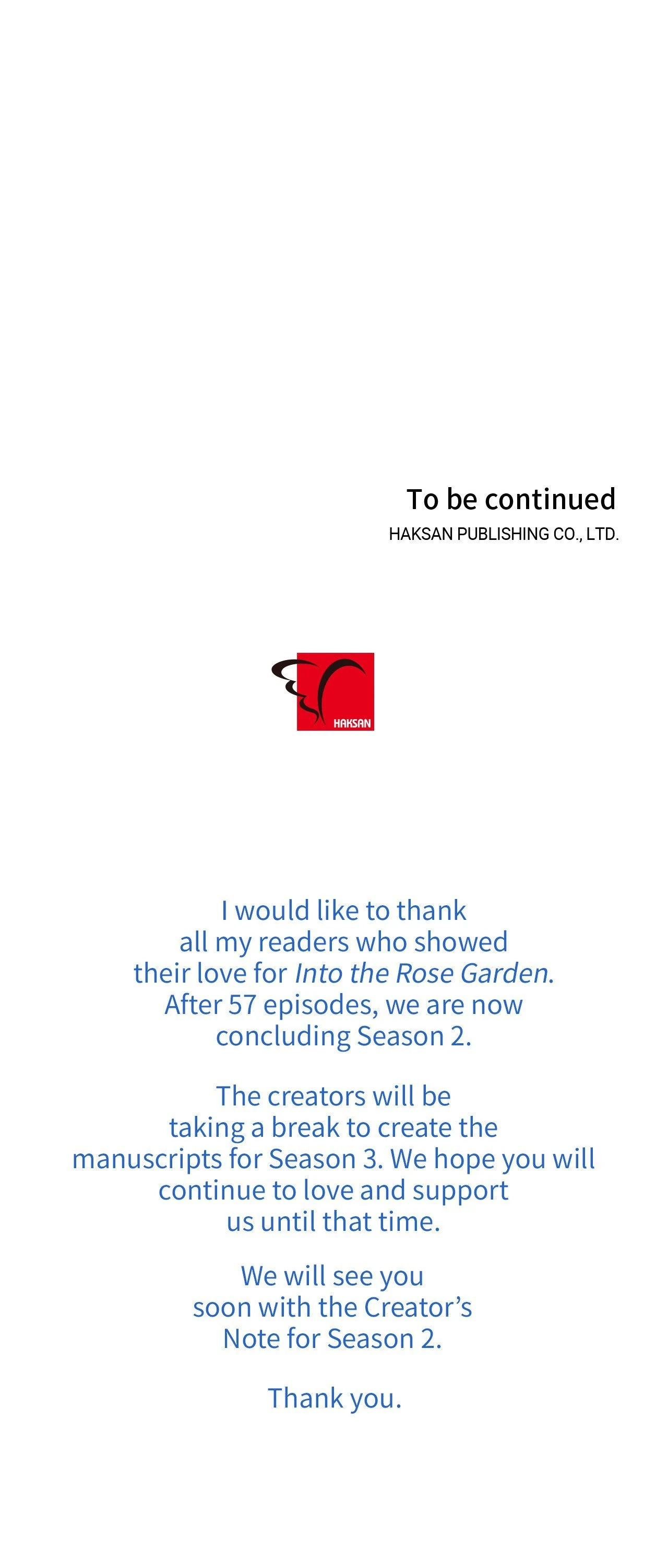 Into the Rose Garden «Official» - Season 2 Finale manhwa