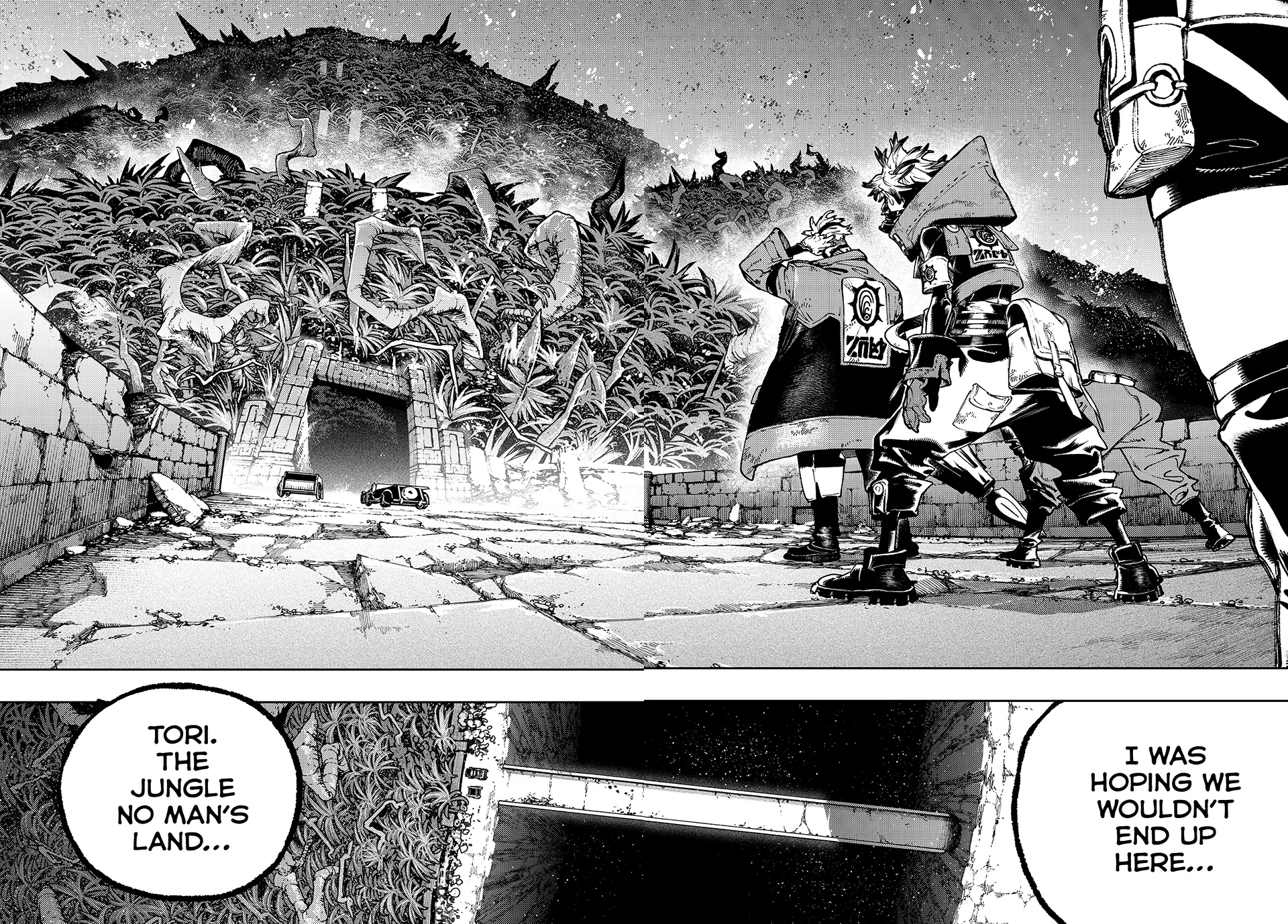 GACHIAKUTA (Official) - 100. Tori: The Jungle No Man’s Land manhwa