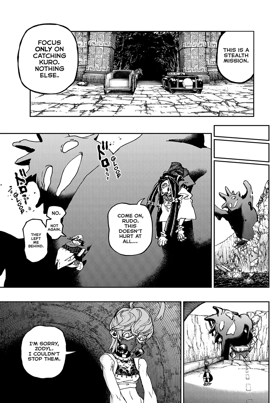 GACHIAKUTA (Official) - 100. Tori: The Jungle No Man’s Land manhwa