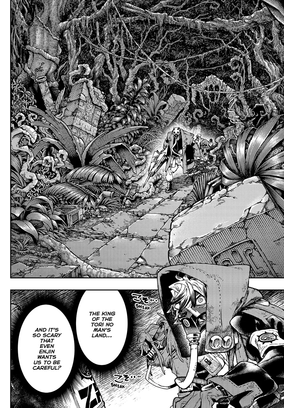 GACHIAKUTA (Official) - 100. Tori: The Jungle No Man’s Land manhwa