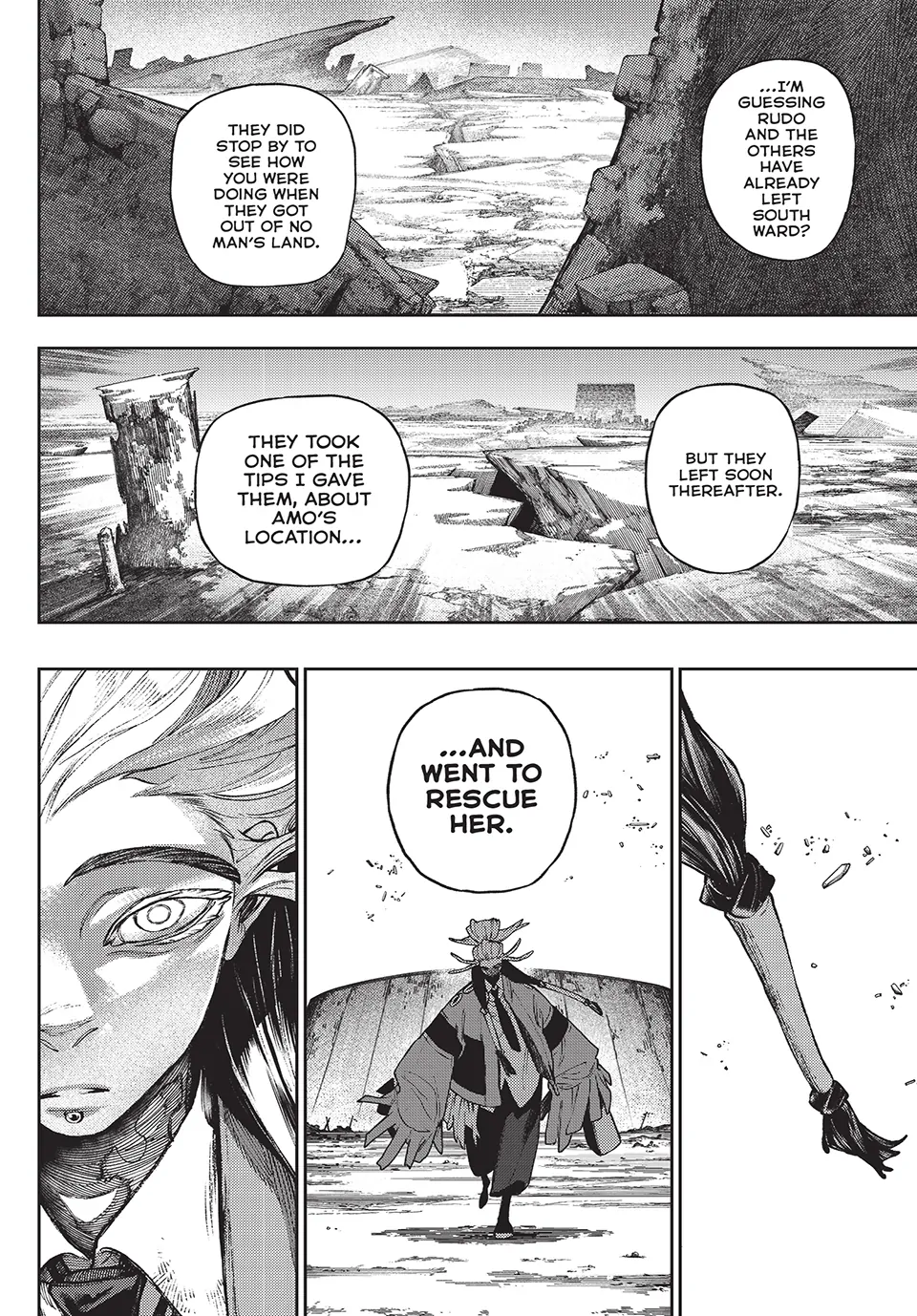 GACHIAKUTA (Official) - 109. Amoʼs Whereabouts. And... manhwa