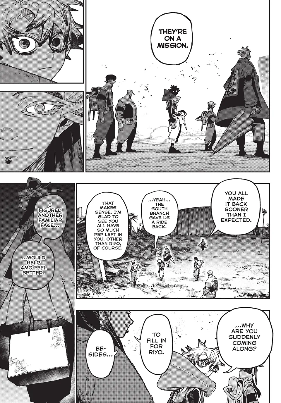 GACHIAKUTA (Official) - 109. Amoʼs Whereabouts. And... manhwa