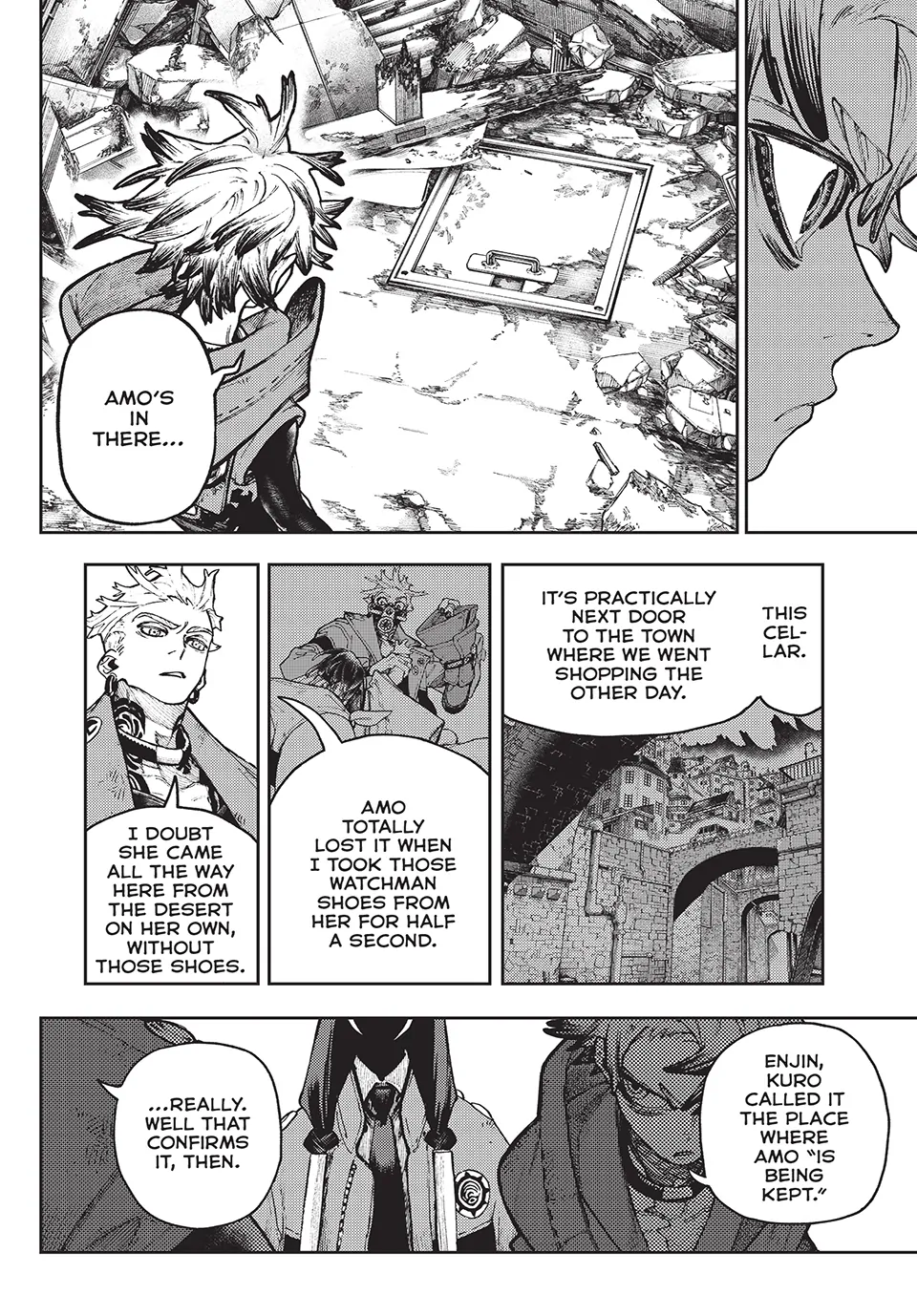 GACHIAKUTA (Official) - 109. Amoʼs Whereabouts. And... manhwa