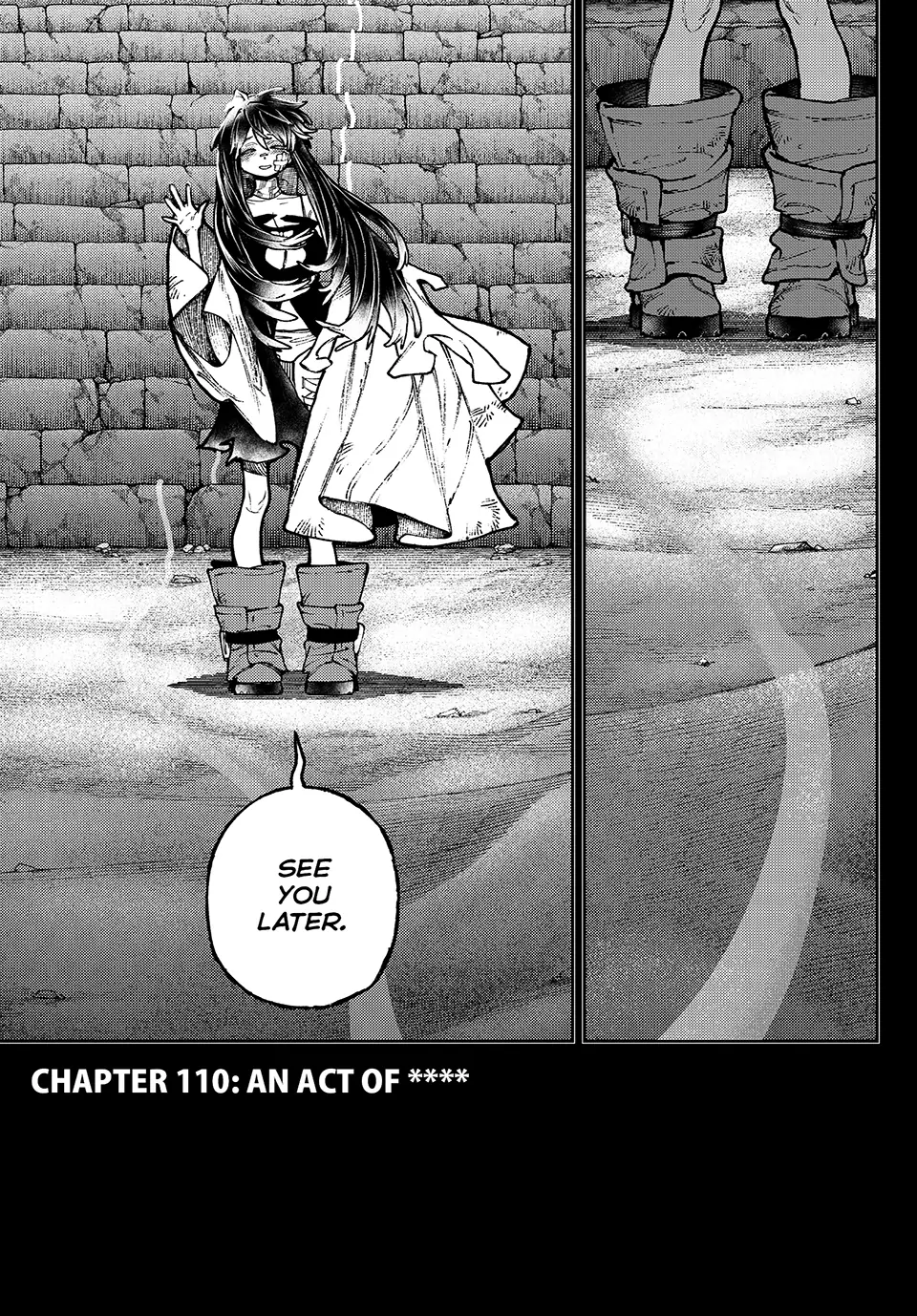 GACHIAKUTA (Official) - 110. An Act Of **** manhwa