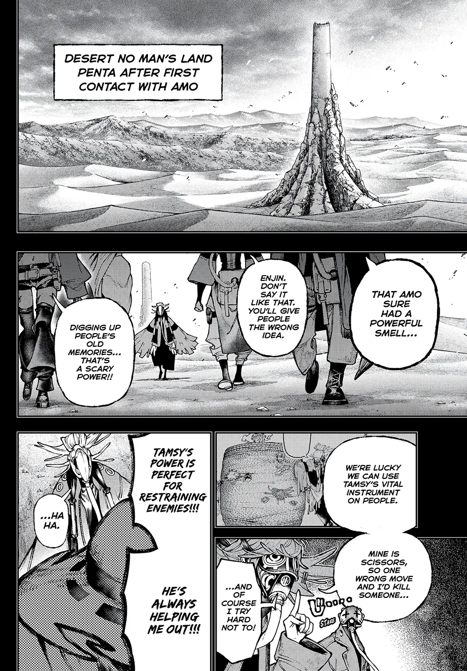GACHIAKUTA (Official) - 110. An Act Of **** manhwa