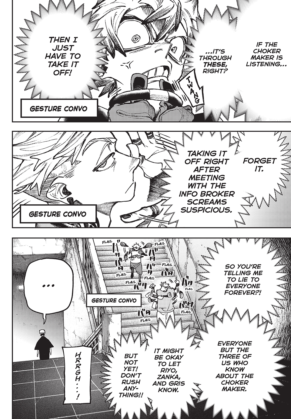 GACHIAKUTA (Official) - 114. Flailinʼ manhwa