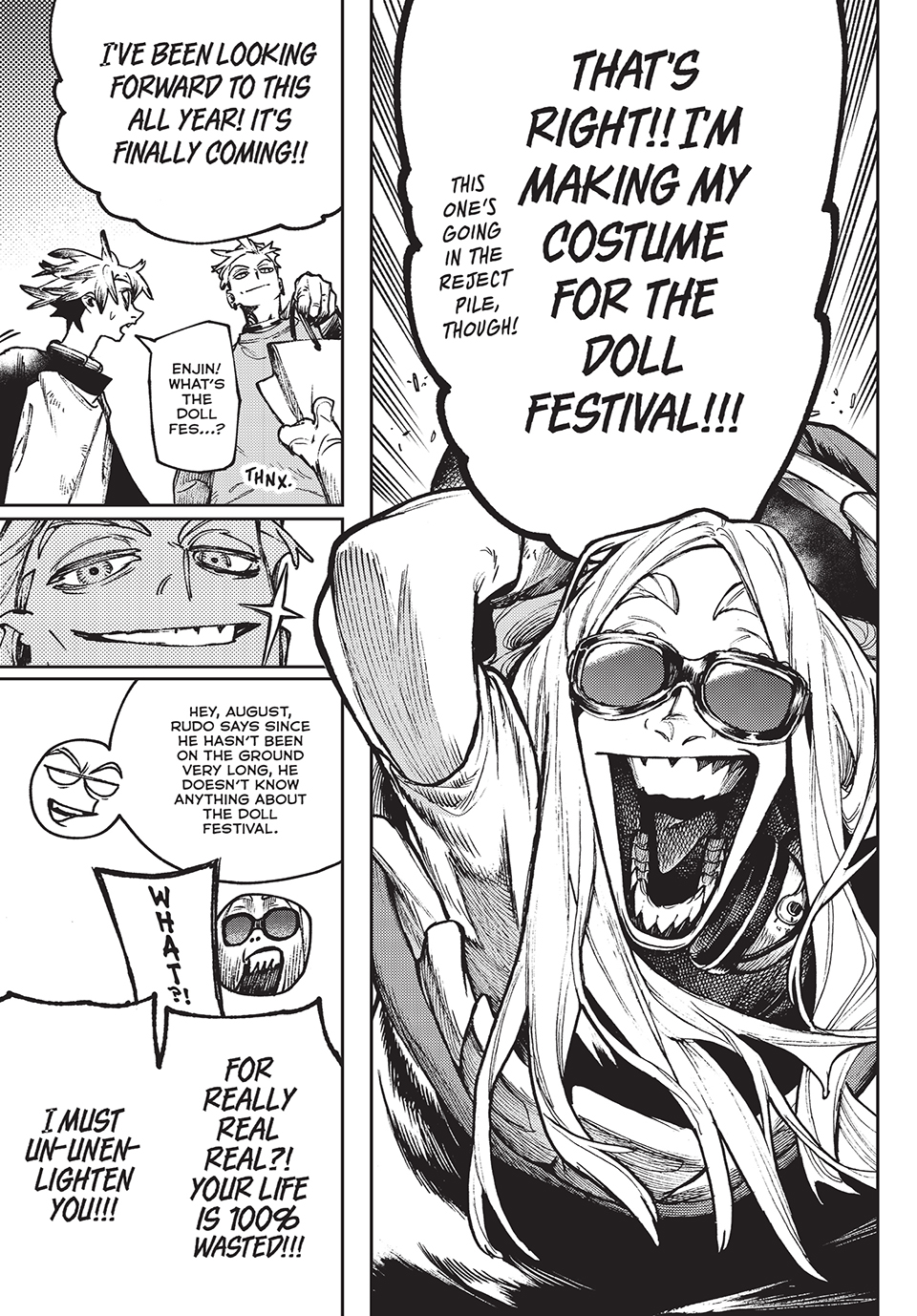 GACHIAKUTA (Official) - 114. Flailinʼ manhwa