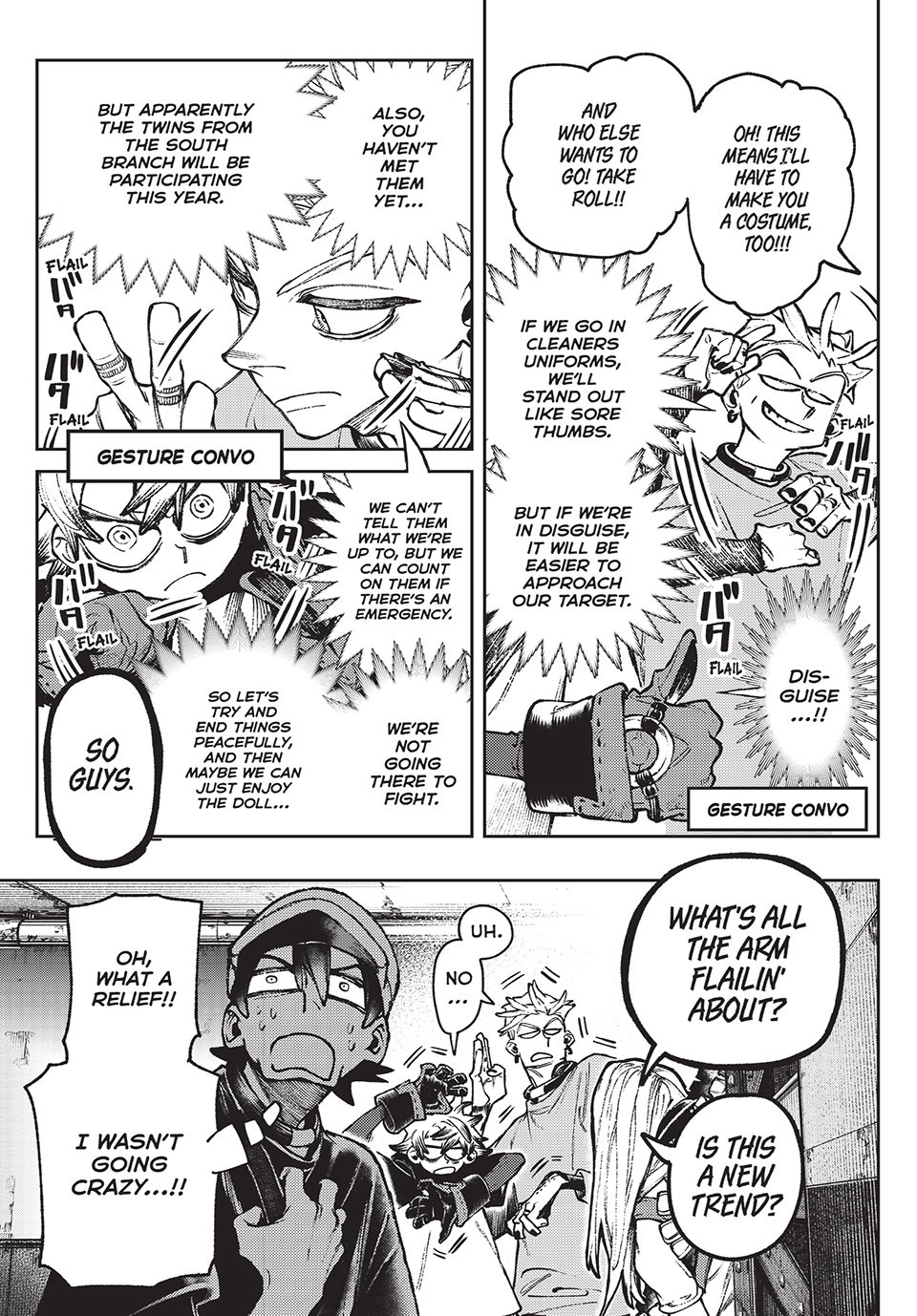 GACHIAKUTA (Official) - 114. Flailinʼ manhwa